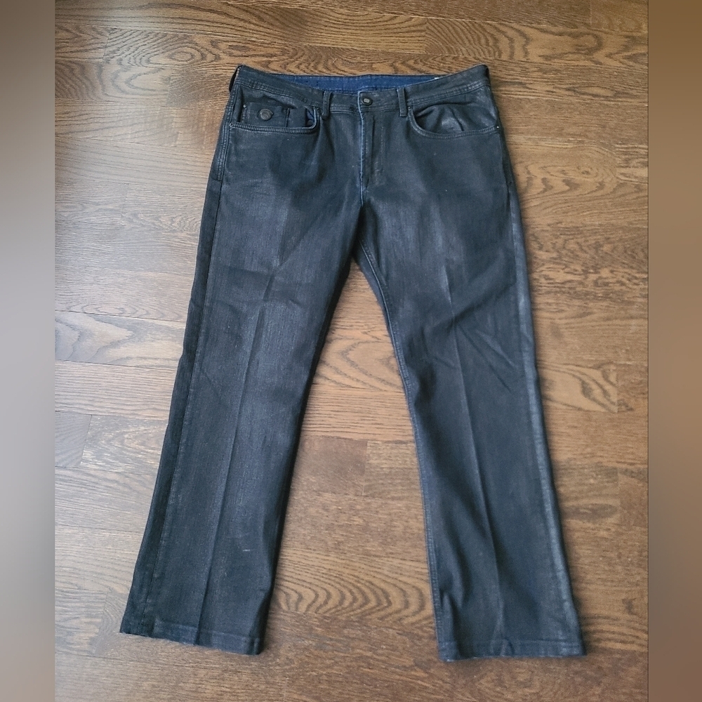 Buffalo David Bitton jeans Men's Black blue Jeans sz.36